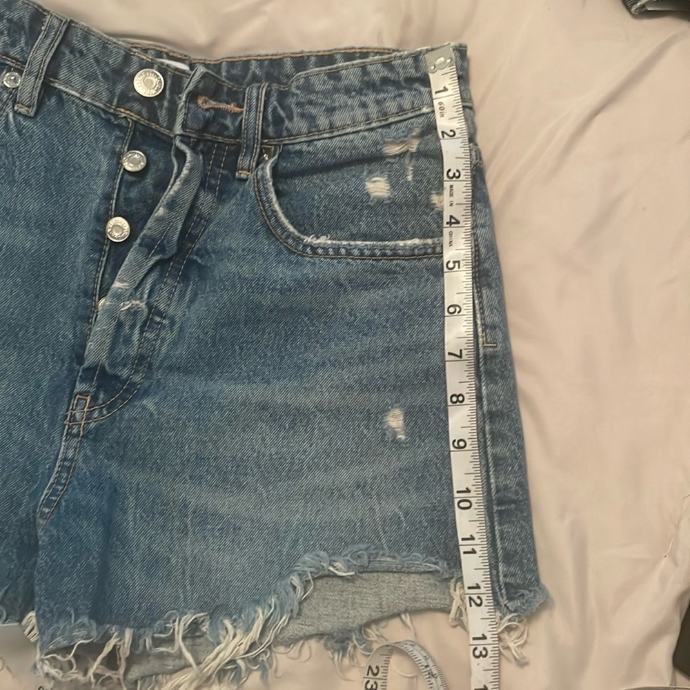 High waisted shorts